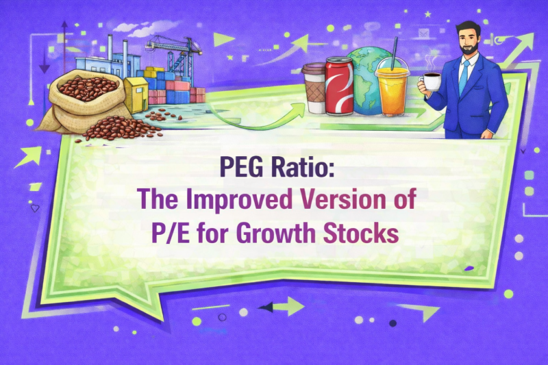 PEG Ratio: The Improved Version of P/E for Growth Stocks